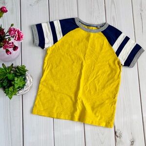 Mini Boden Yellow Tee Size 6